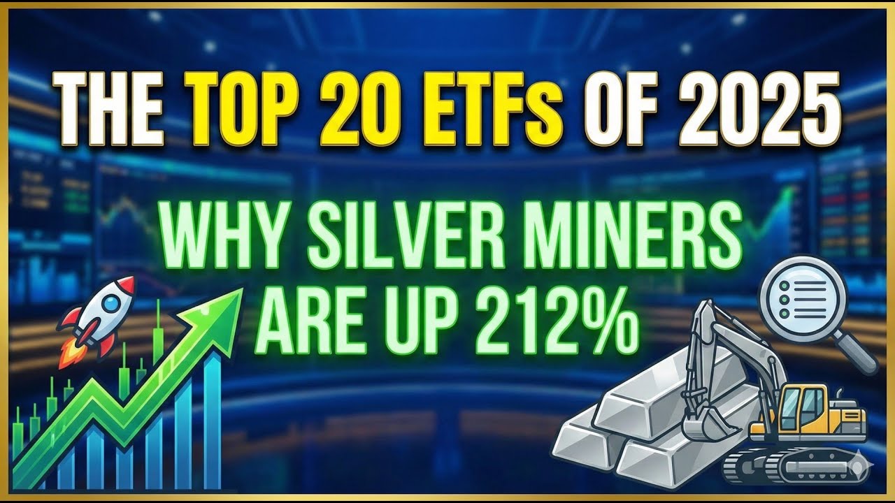 The Top 20 ETFs of 2025: Why Silver Miners Are Up 212%