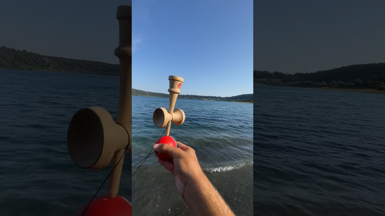 When balance meets the impossible, you get this 🤯 Can you believe it? #fyp #kendama #skills #tricks