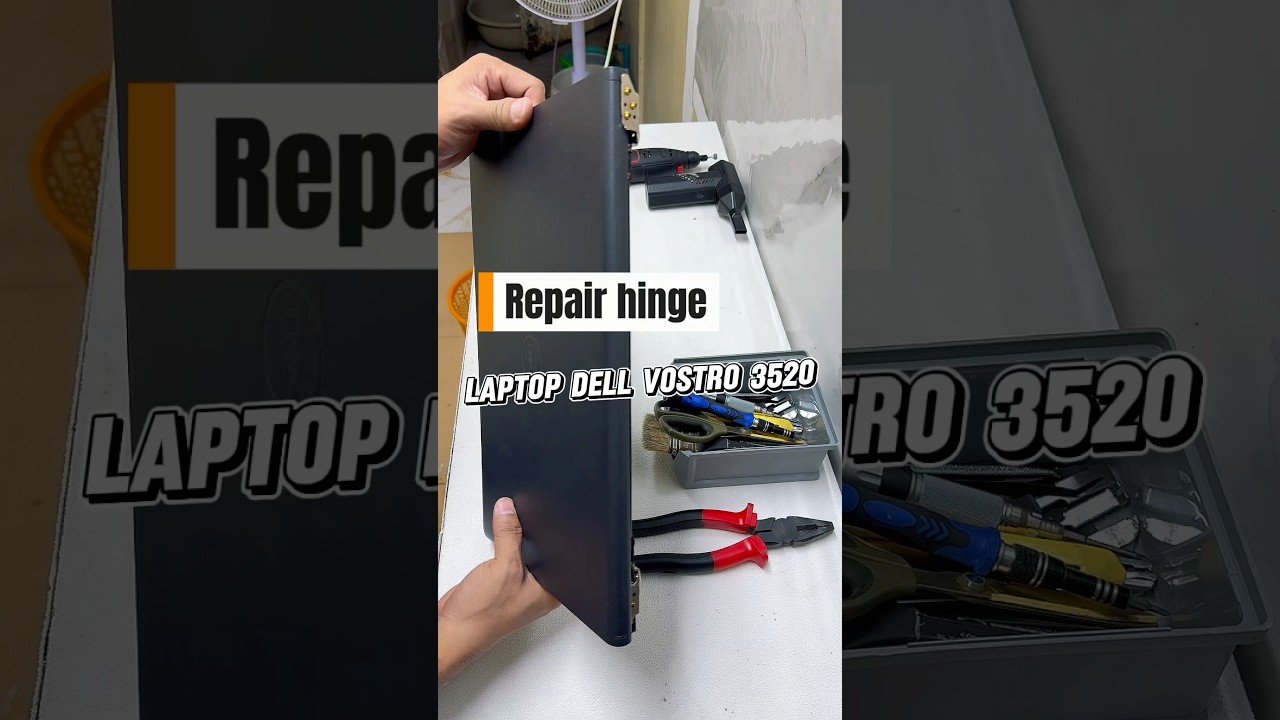 Fix Hinge Laptop Dell 3520 #tech #repair #hinge