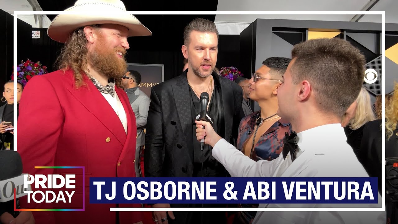 TJ Osborne & Abi Ventura Swoon Over Each Other on Grammys Red Carpet