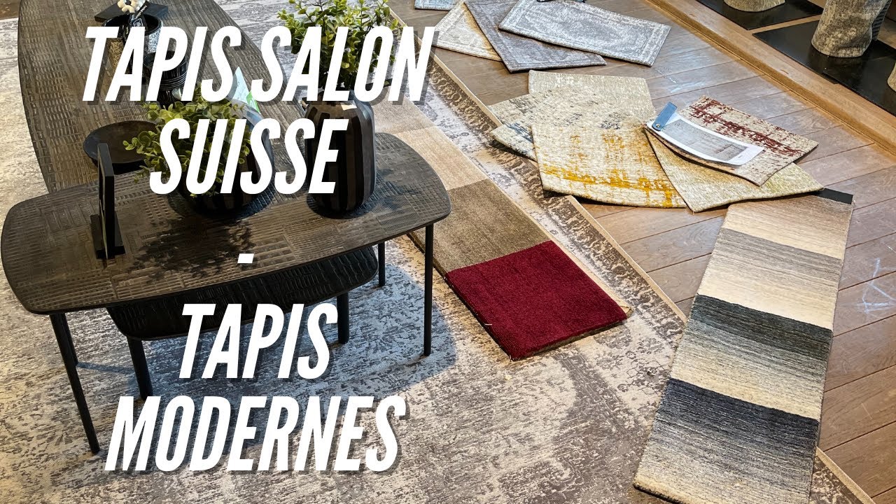 Tapis salon Suisse - Tapis modernes pour votre salon !