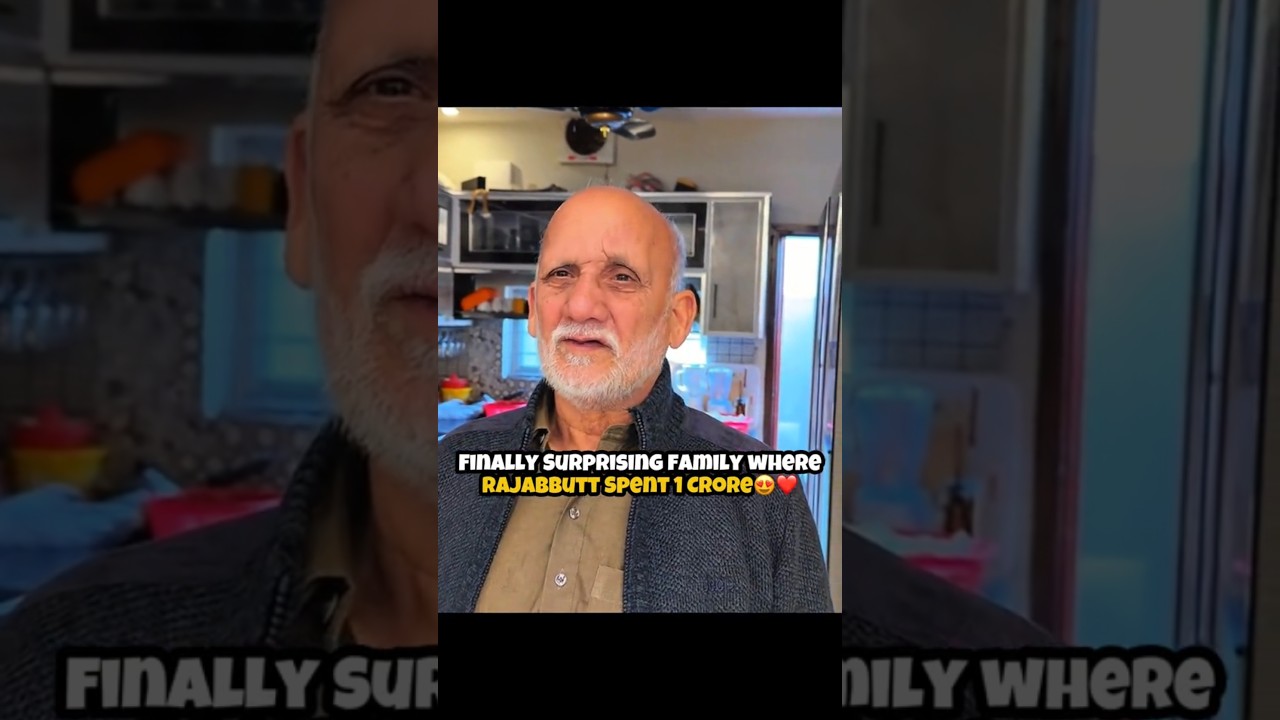 Finally Surprising family where RajabButt spent 1 Crore 😍❤️