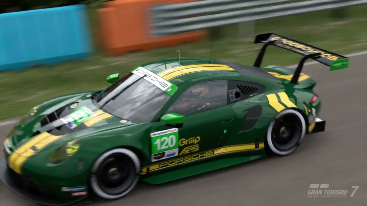 Gran Turismo 7. Lap of Sardegna in Porsche 911R.