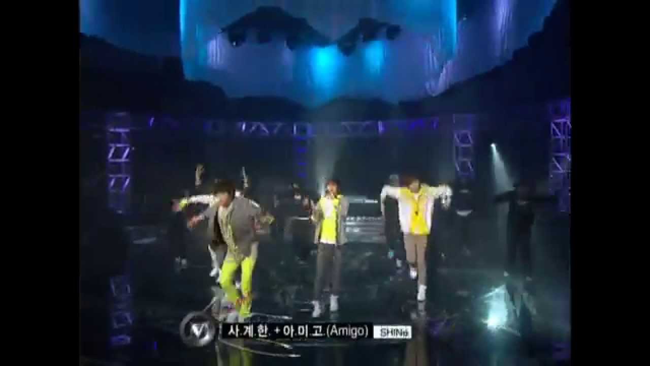 【TVPP】SHINee - Love Should Go On + Amigo, 샤이니 - 사.계.한 + 아.미.고 @ Show Music core Live