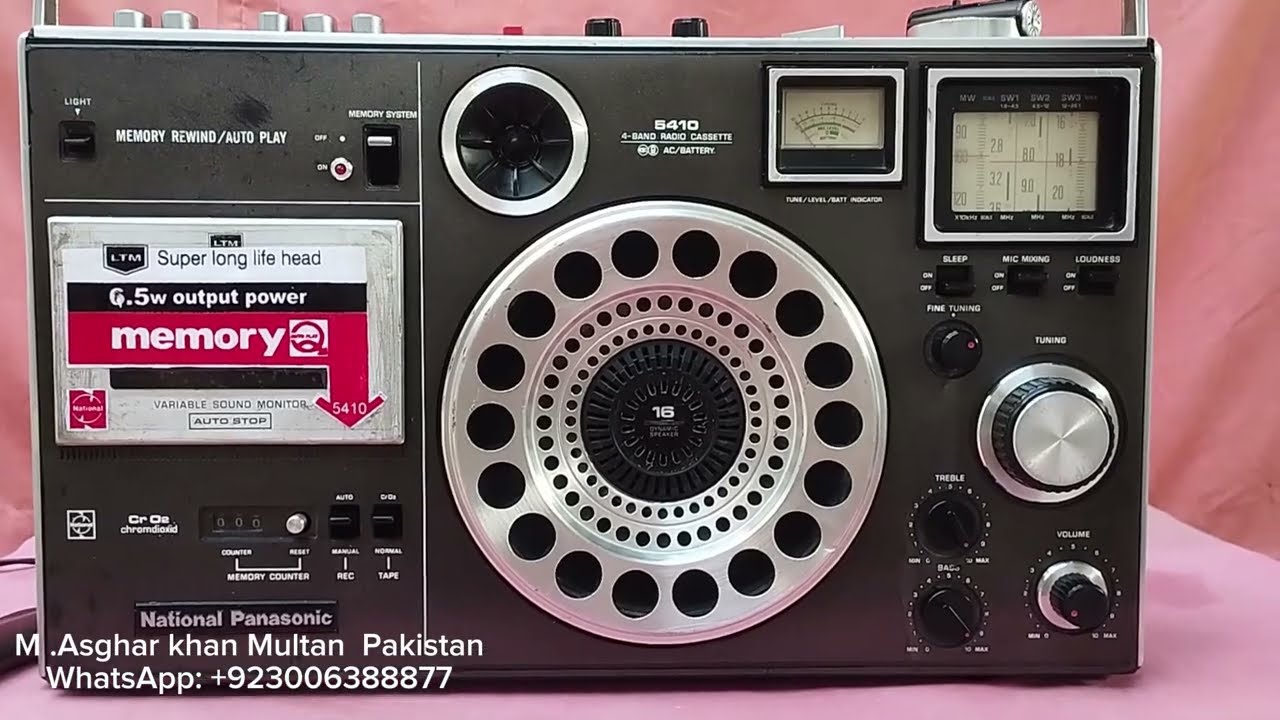 Tape Recorder National Panasonic R 5410 B Made in Japan