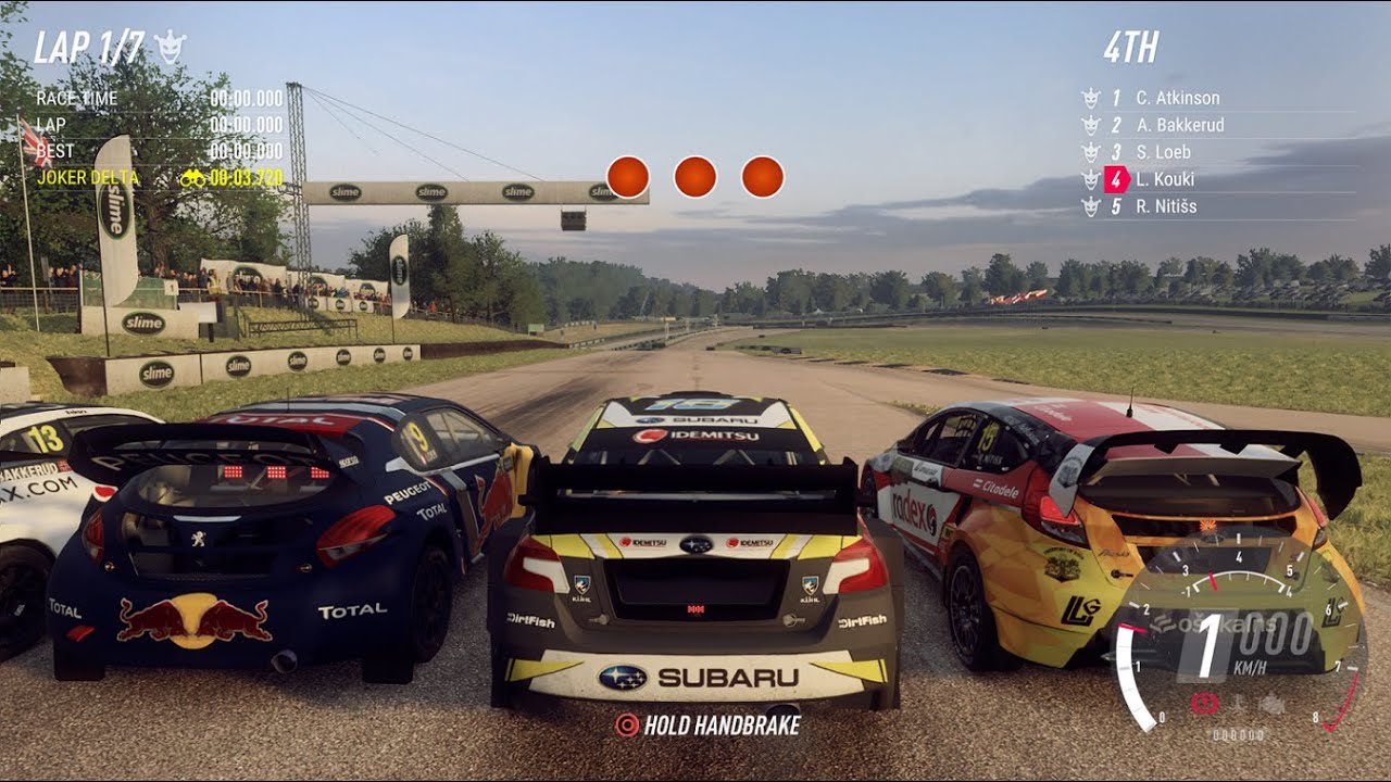 Dirt Rally 2.0 | Subaru WRX STI RallyCross (RX RallyCross) - Lydden Hill - England (4K)