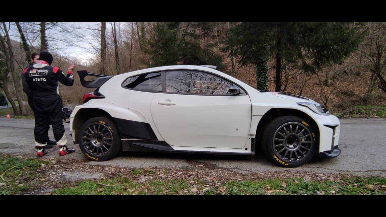 Test Basso_Toyota Yaris Rally 2_Rally Ciocco 2024