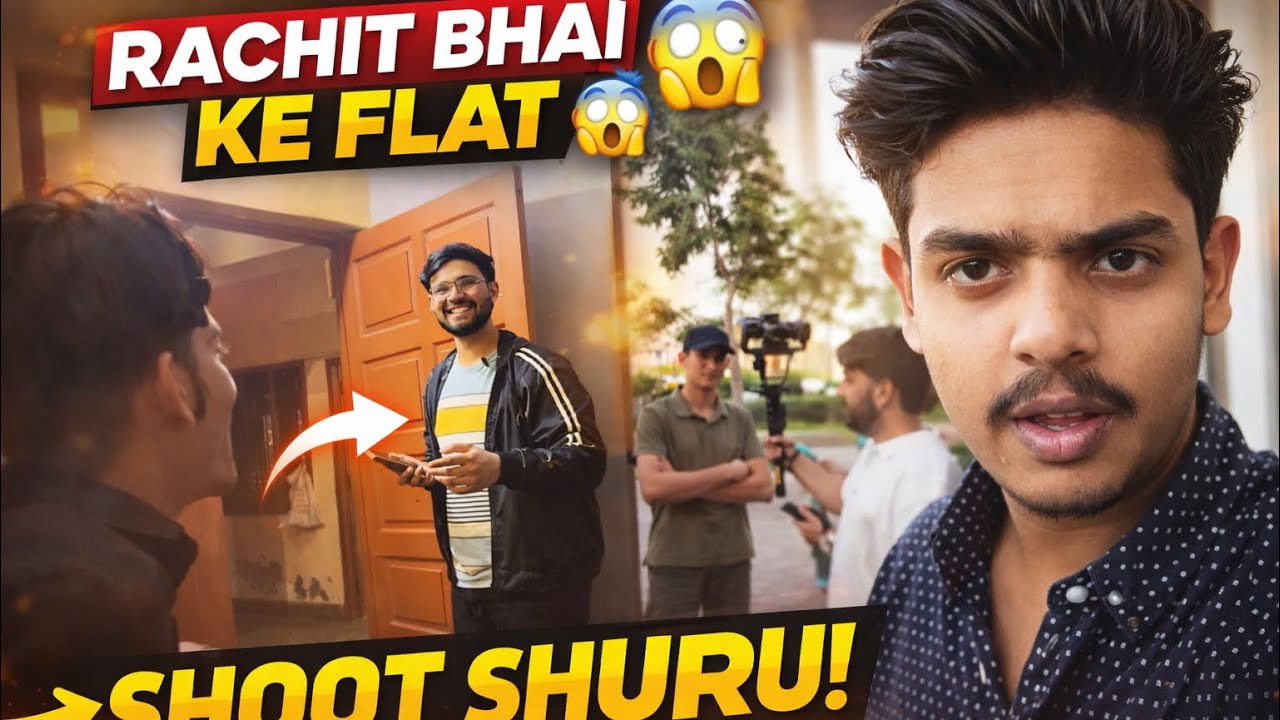 RACHIT BHAI K FLAT P AGY SHOOT KRNE 🎥||VLOG-108||#ARPITJHAVLOGS