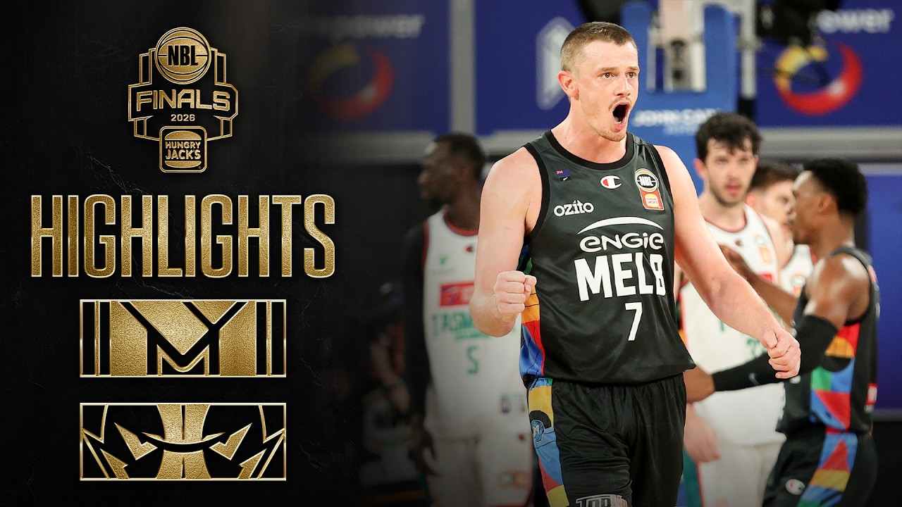 Melbourne United vs. Tasmania JackJumpers - Game Highlights - Play-In Qualifier , NBL26
