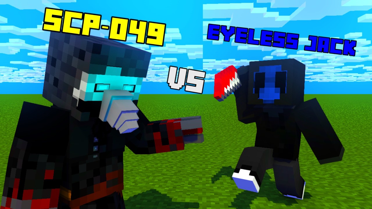 SCP-049 vs Eyeless Jack | Minecraft Animation