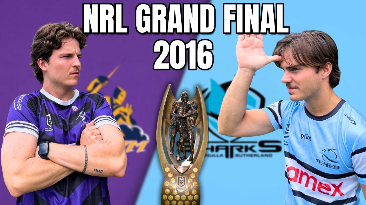 Самый суровый гранд-финал NRL в истории — Storm против Sharks 2016 (разыграно)