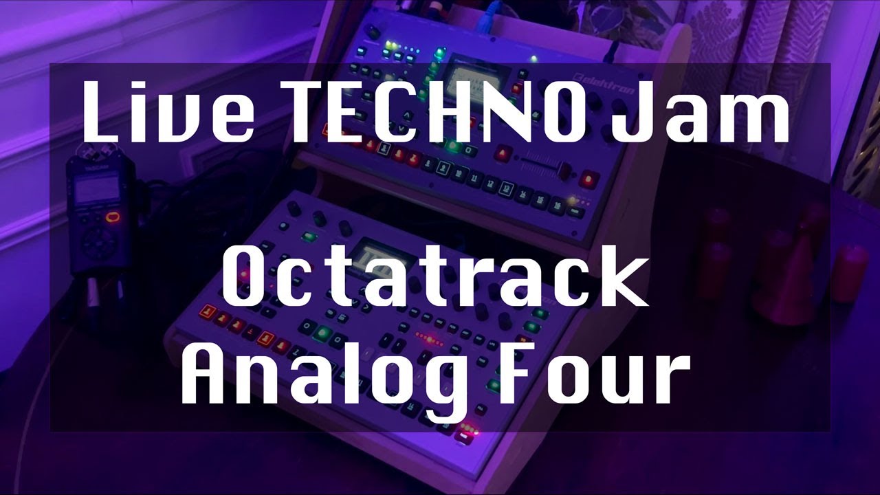 MOLOQOY | Drill - Live Techno Jam - Elektron Octatrack MkII & Analog Four MkII