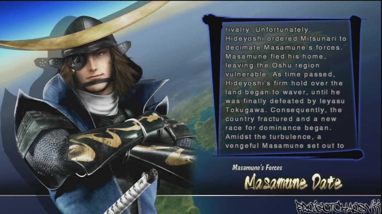 Sengoku BASARA: Samurai Heroes Masamune Date story Part 1