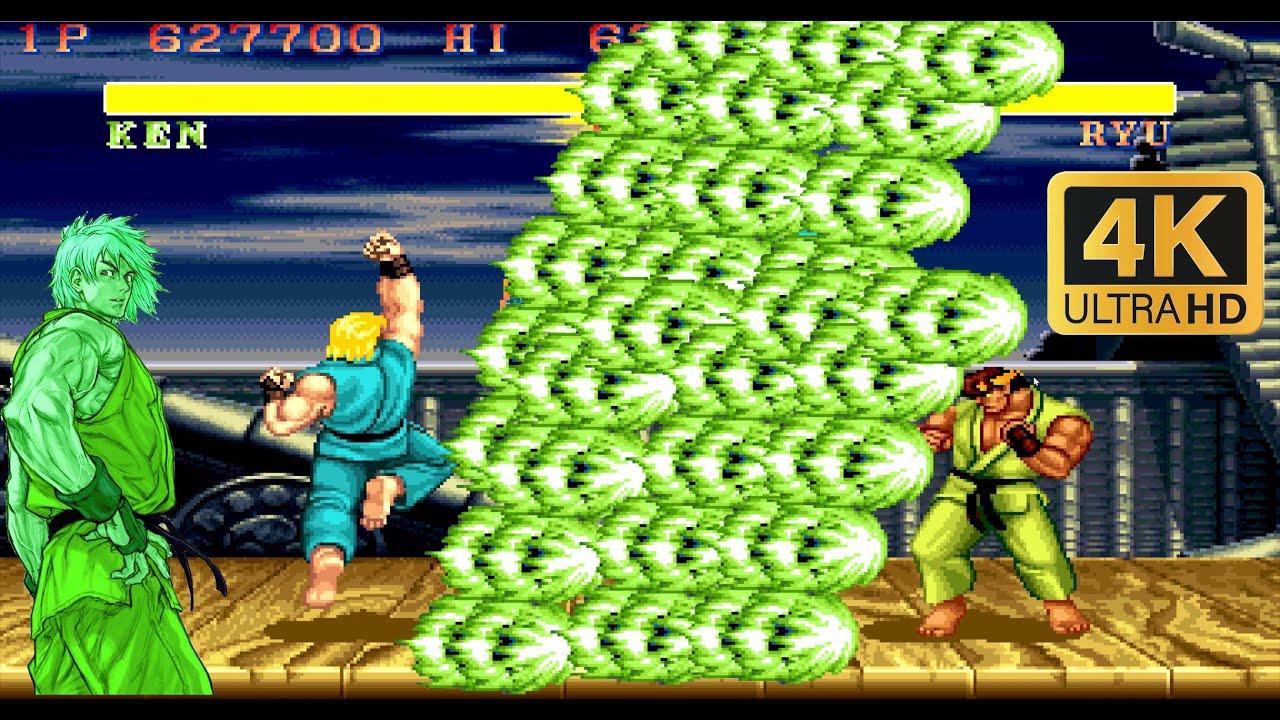 ケン完全勝利🔥ALL PERFECT！| SF2 Super Green Arcade Hard | 4K 60FPS #Ken #SF2 #AllPerfect #Super