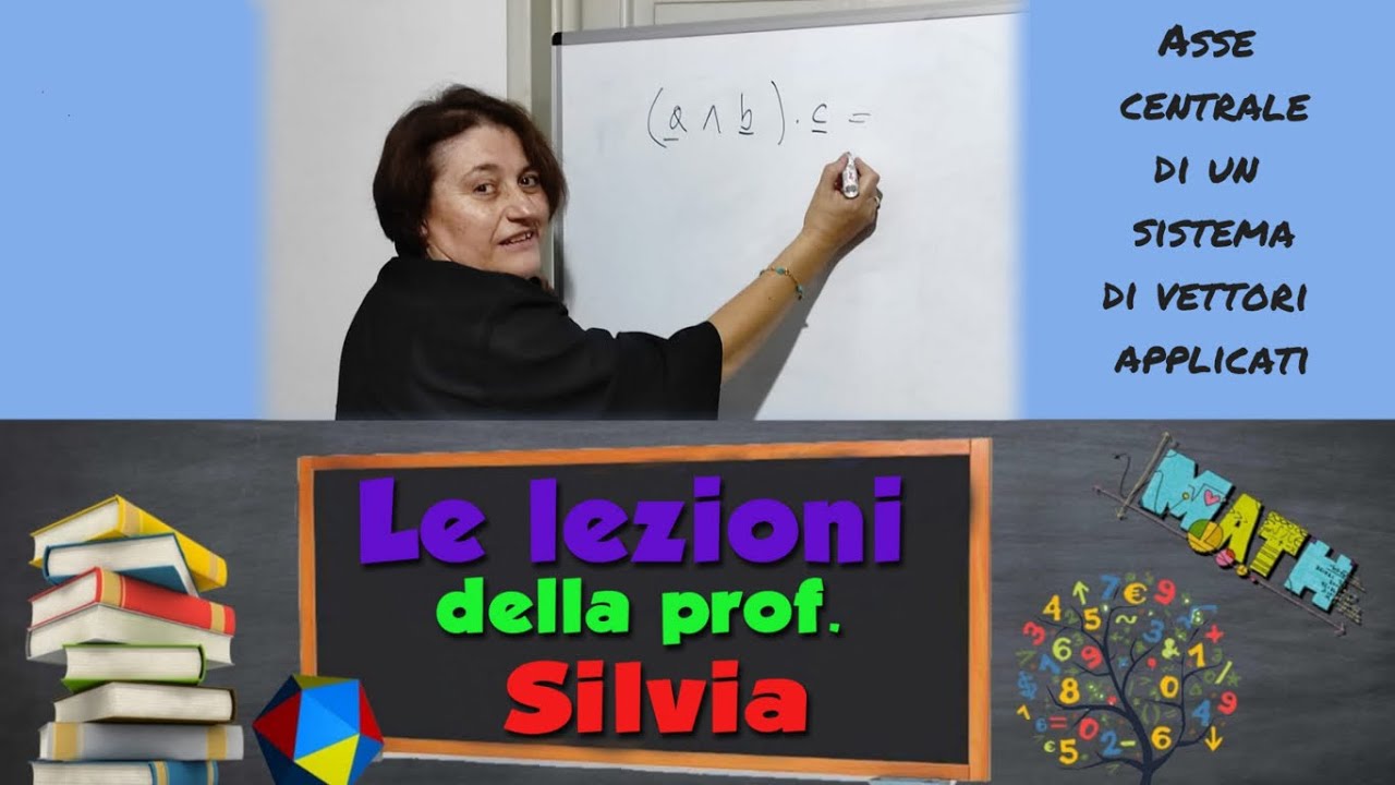Asse centrale di un sistema di vettori applicati ( 9 )