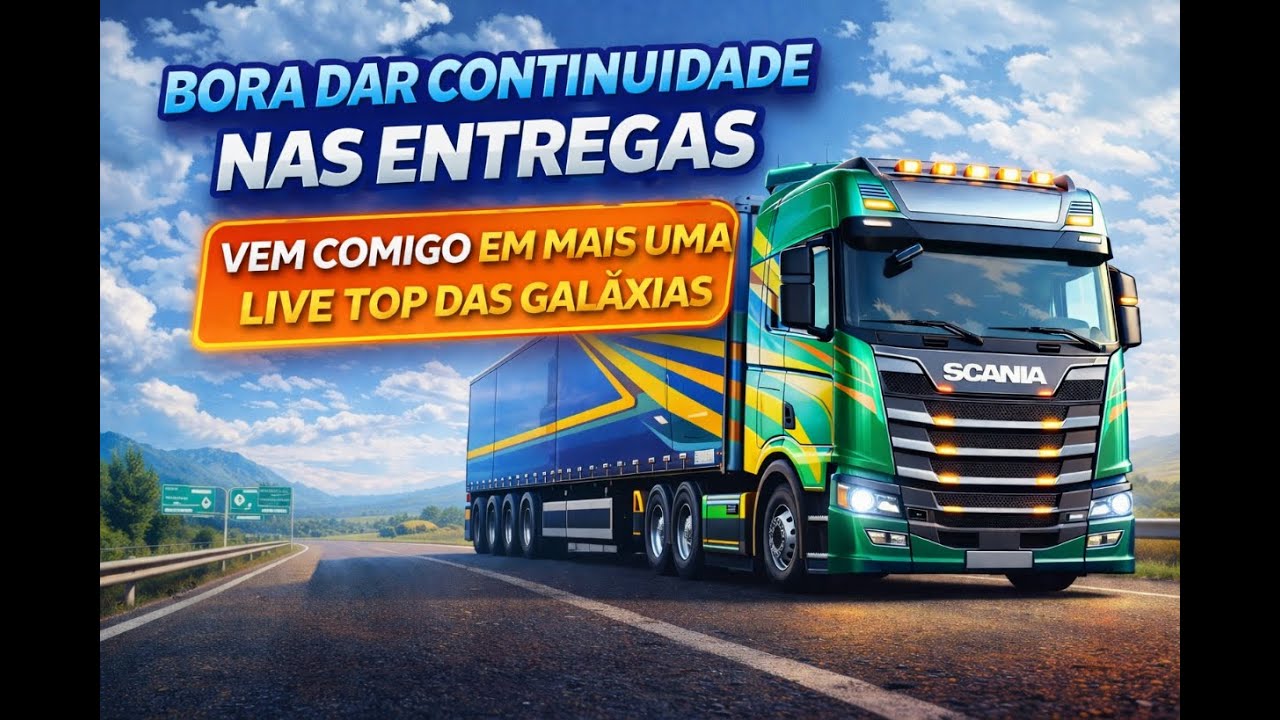 🚛 Vem conferir mais uma jornada insana pela Europa