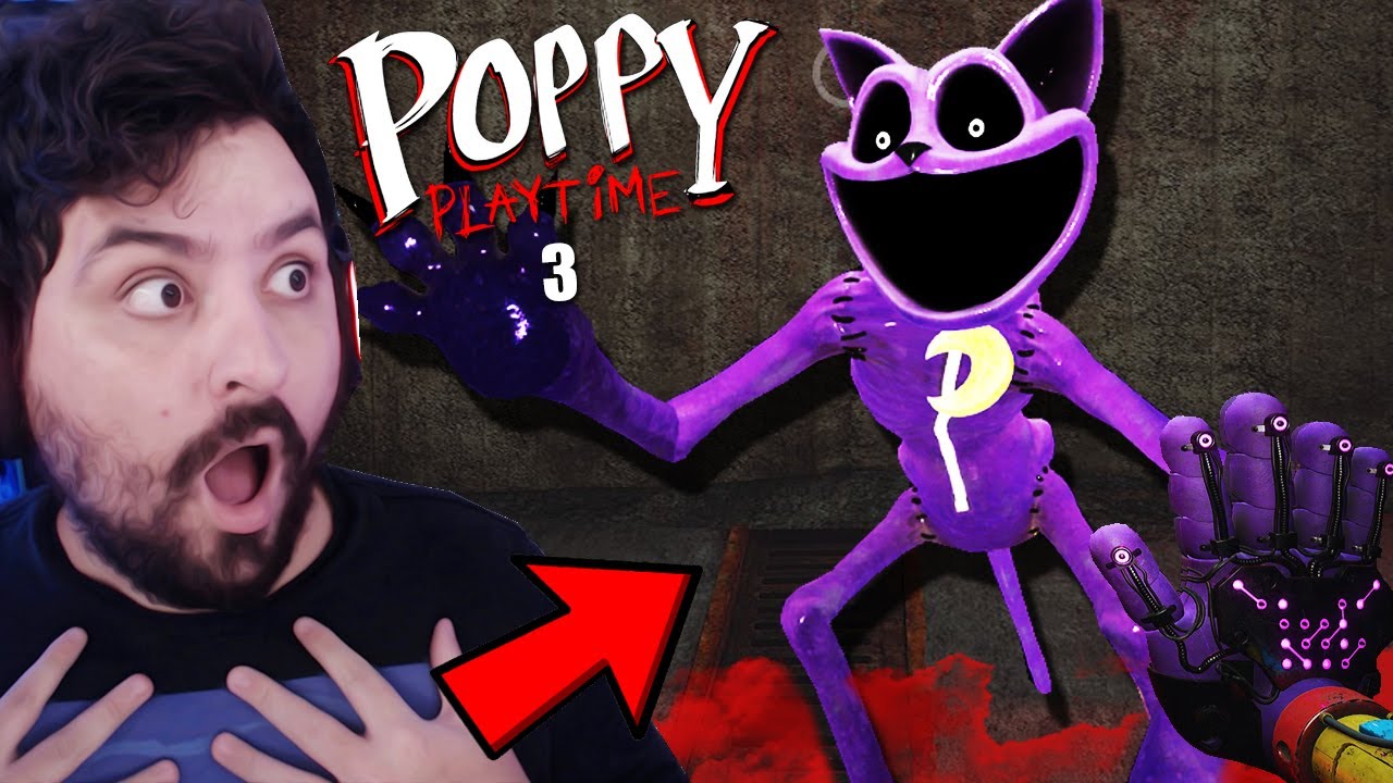 JOGANDO O NOVO POPPY PLAYTIME 3 FINALMENTE!! - JOGO INCRÍVEL - Poppy Playtime CHAPTER 3 (Parte 1)