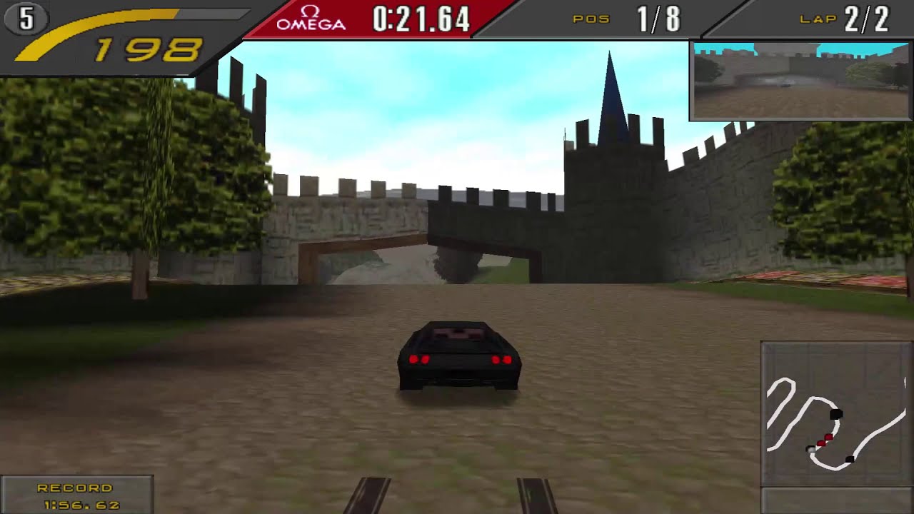 [NFS 2 SE] Ferrari F355 - North Country -3dfx HD