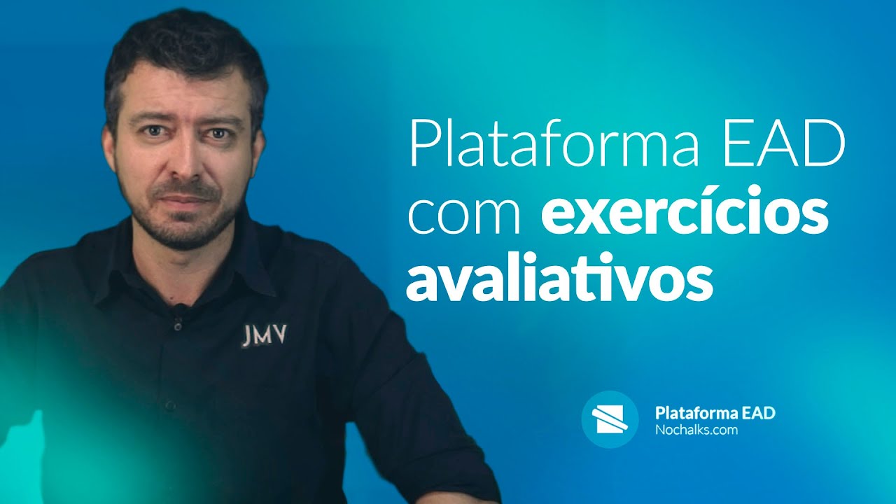 Plataforma EAD com exercícios avaliativos