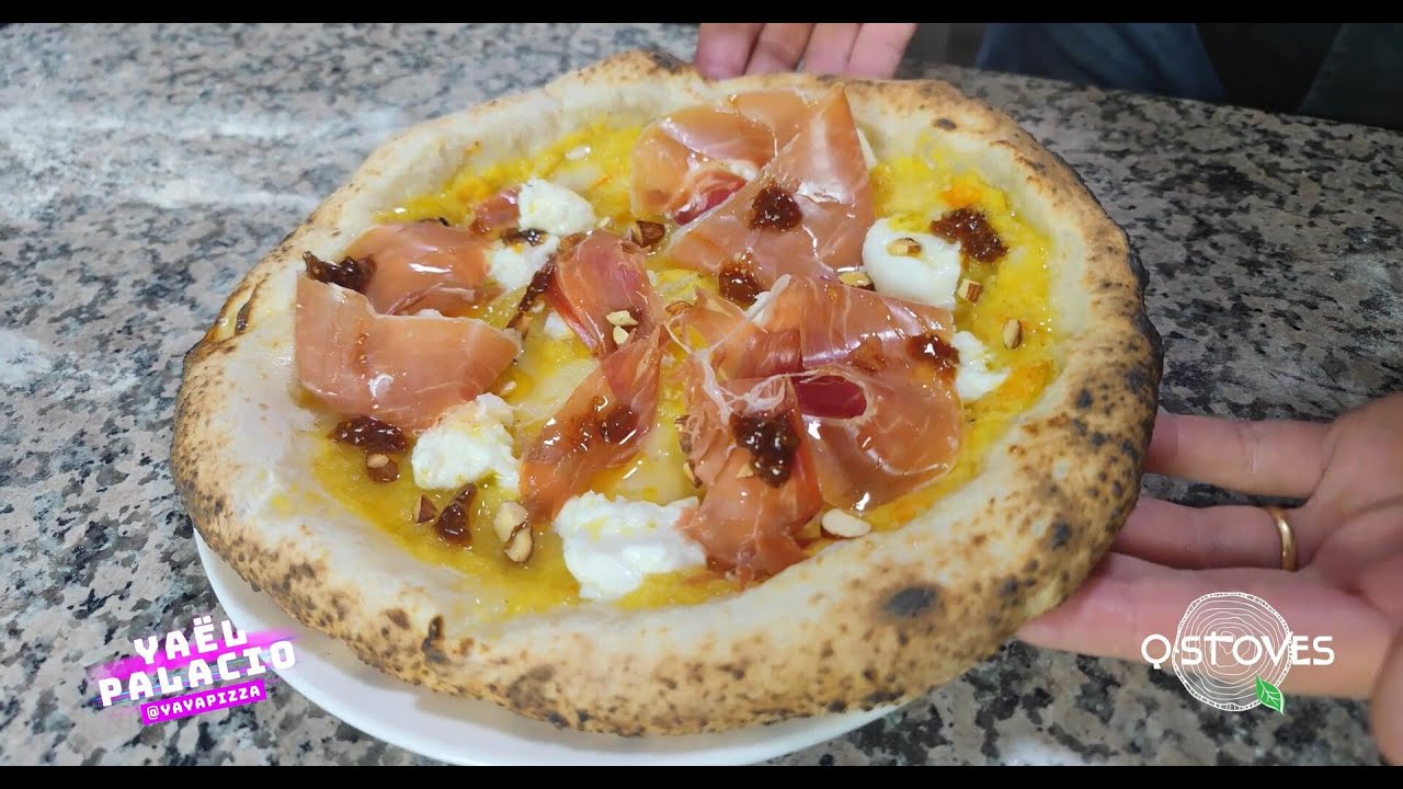 [ Q-Stoves Recipe ] 029 Giuseppe Cutraro pizza with Qubestove Pizza Oven