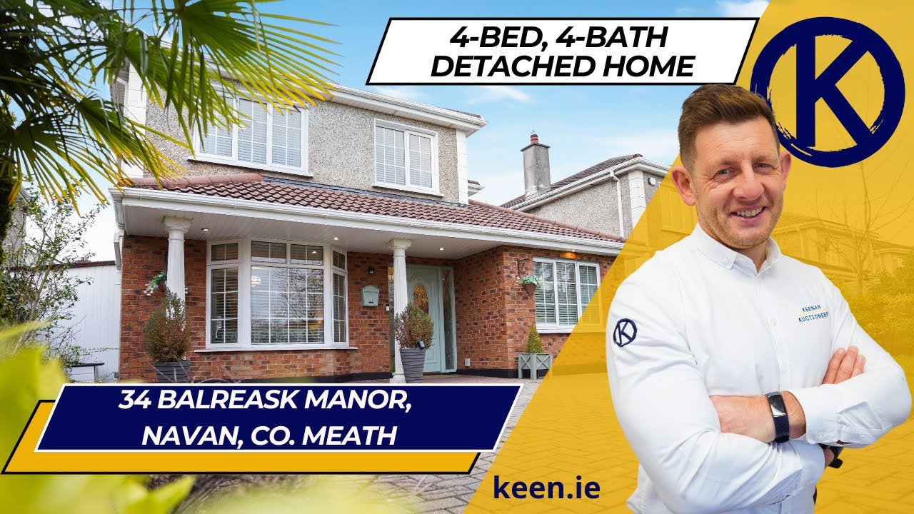 4 Bed 4 Bath Detached Home In Navan | 34 Balreask Manor, Navan, Co. Meath
