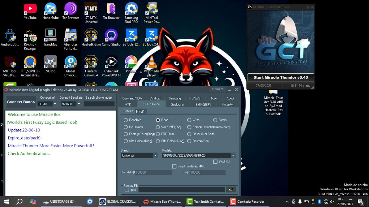 Miracle Thunder 3.40 + crack /FRP, IMEI REPAIR INSTALACION, DESCARGA, DESLOQUEO DE TU MOVIL, GRATIS&iexcl;