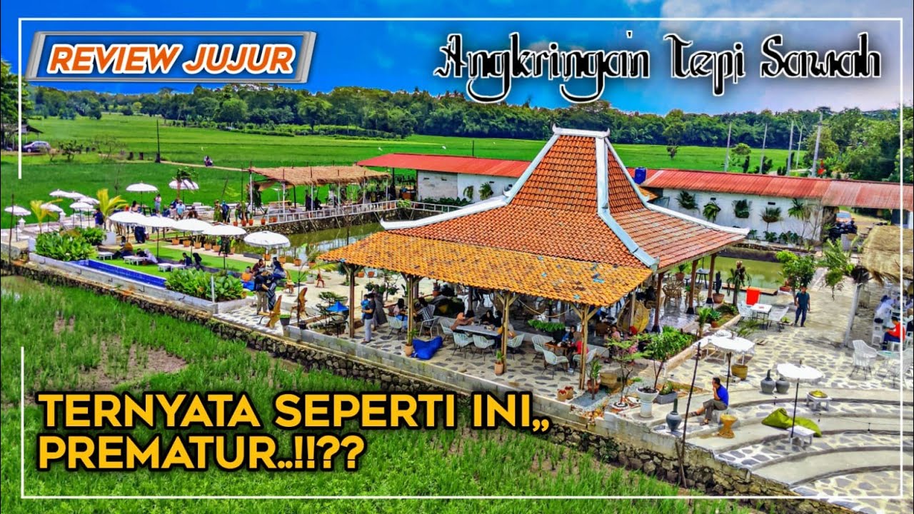 ANGKRINGAN TEPI SAWAH SETU - Wisata Bekasi Terbaru