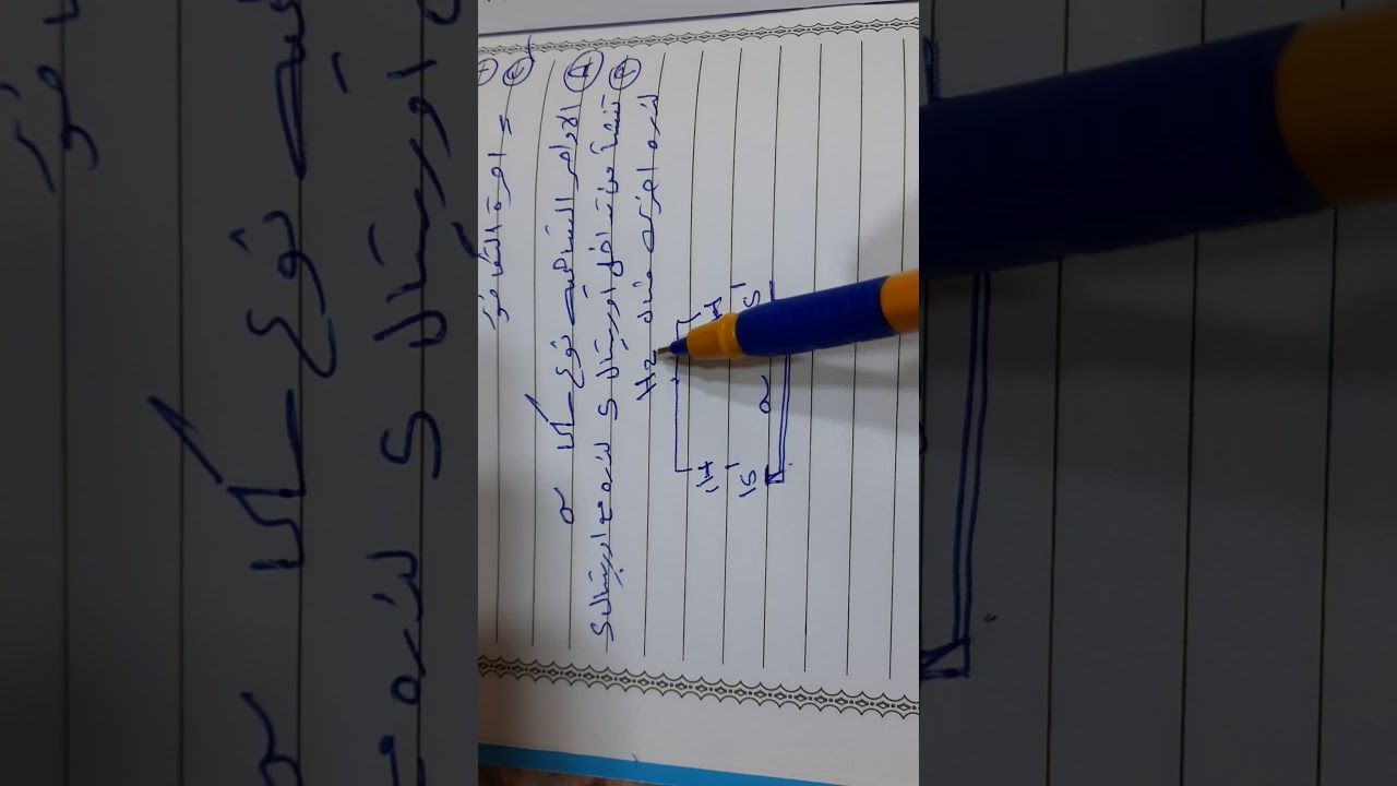 الشكل الهندسي للجزيئات واواصر سكما وباي للصف الخامس العلمي الفصل الثاني