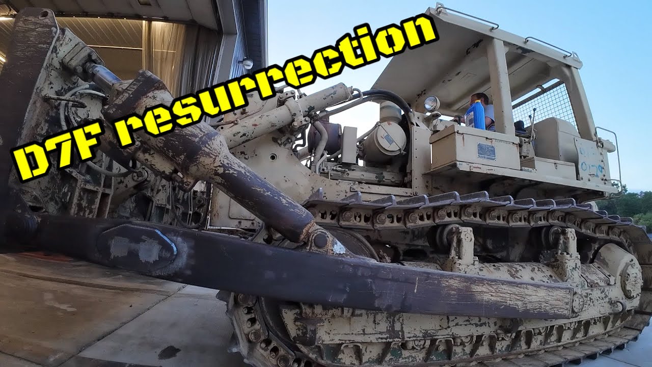 Part 2 Cat D7F resurrection rebuild with a special mystery Youtuber potential buyer?