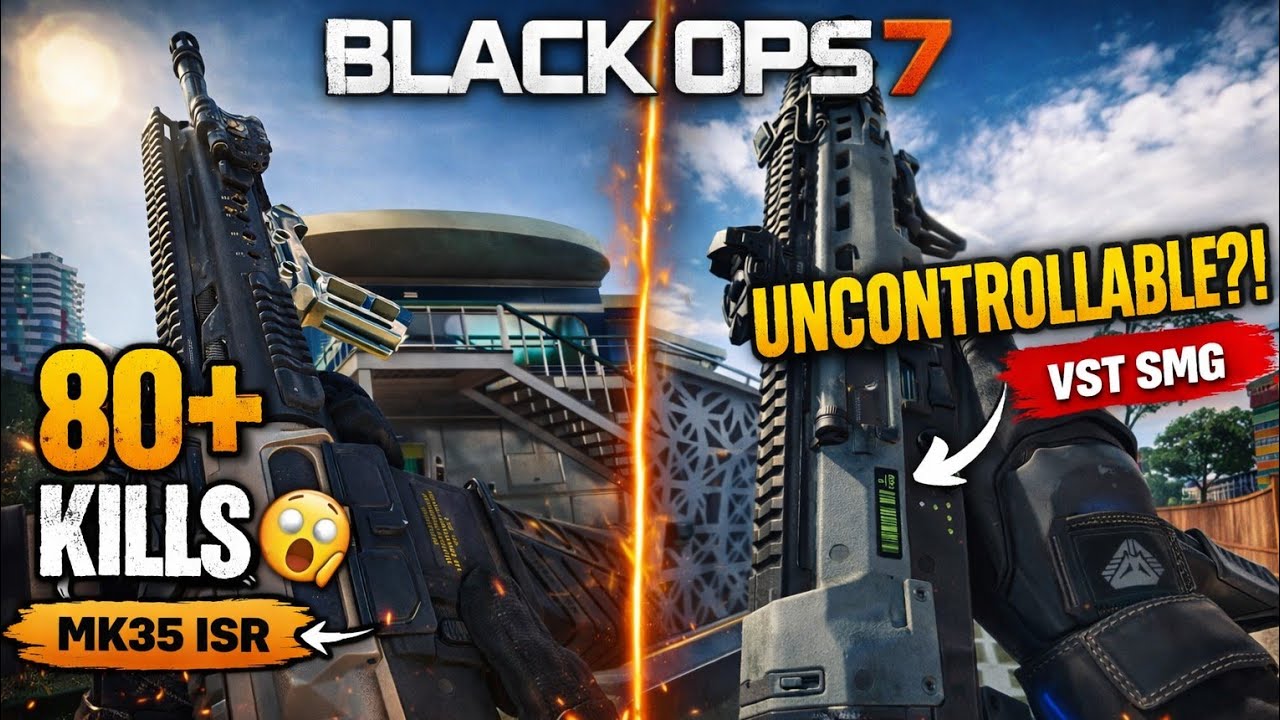 I dropped 80+ elims with the MK35 ISR - VST SMG is chaotic | bo7 S3 weapons