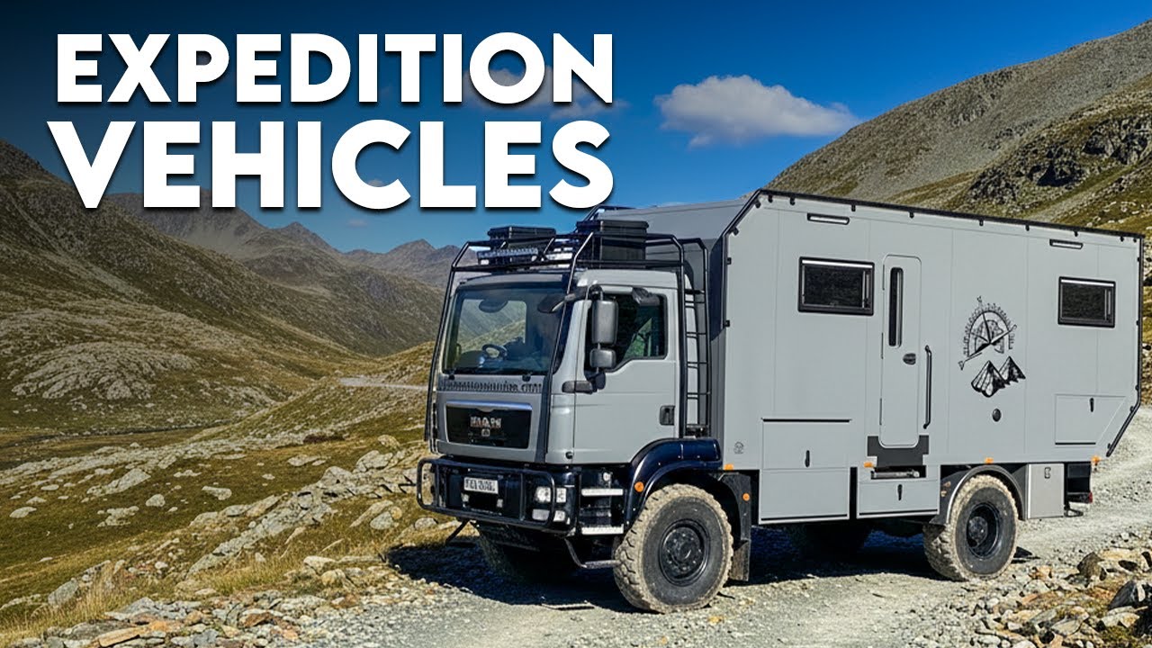 25 Expedition Vehicles & Overlanding Vehicles That Can Take on Rugged Terrains