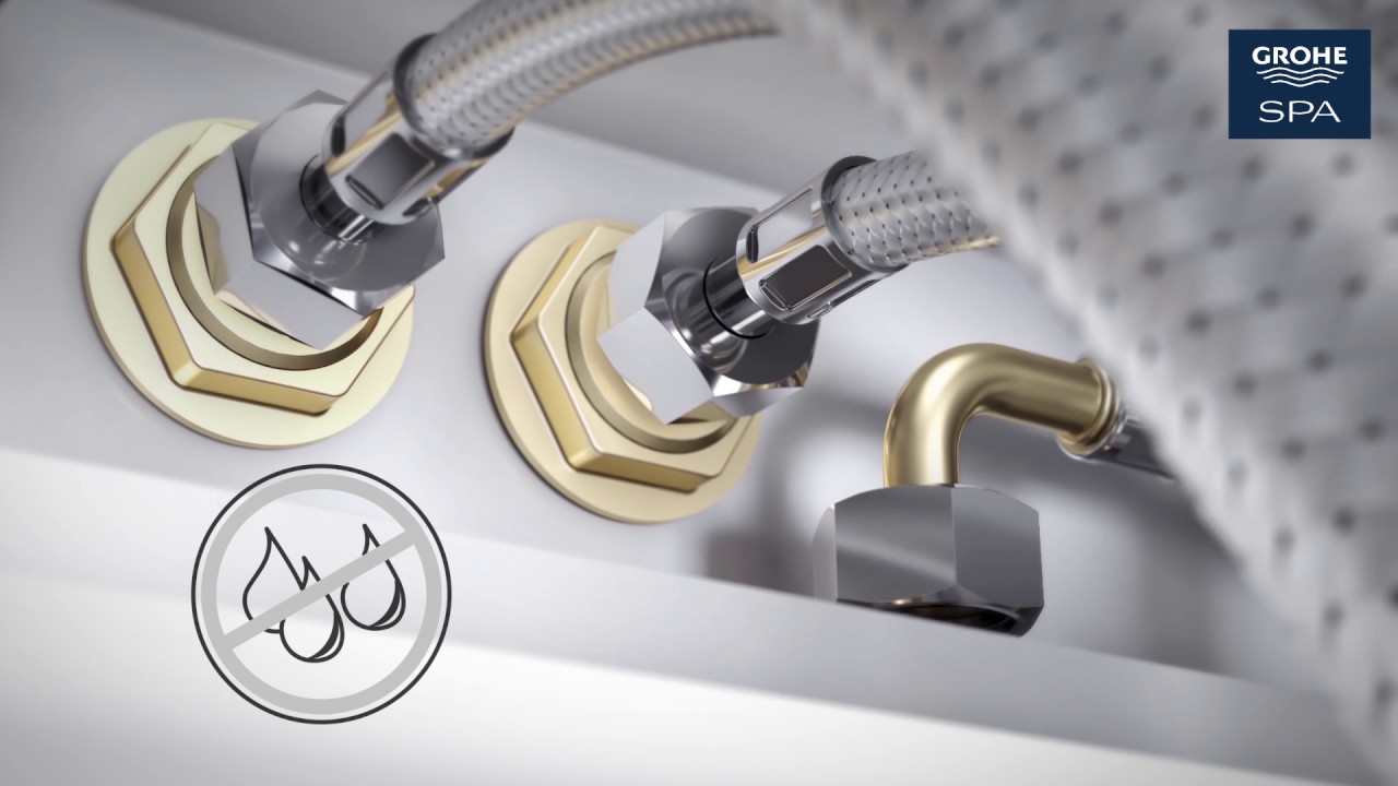 How to install the AquaSymphony Rainshower