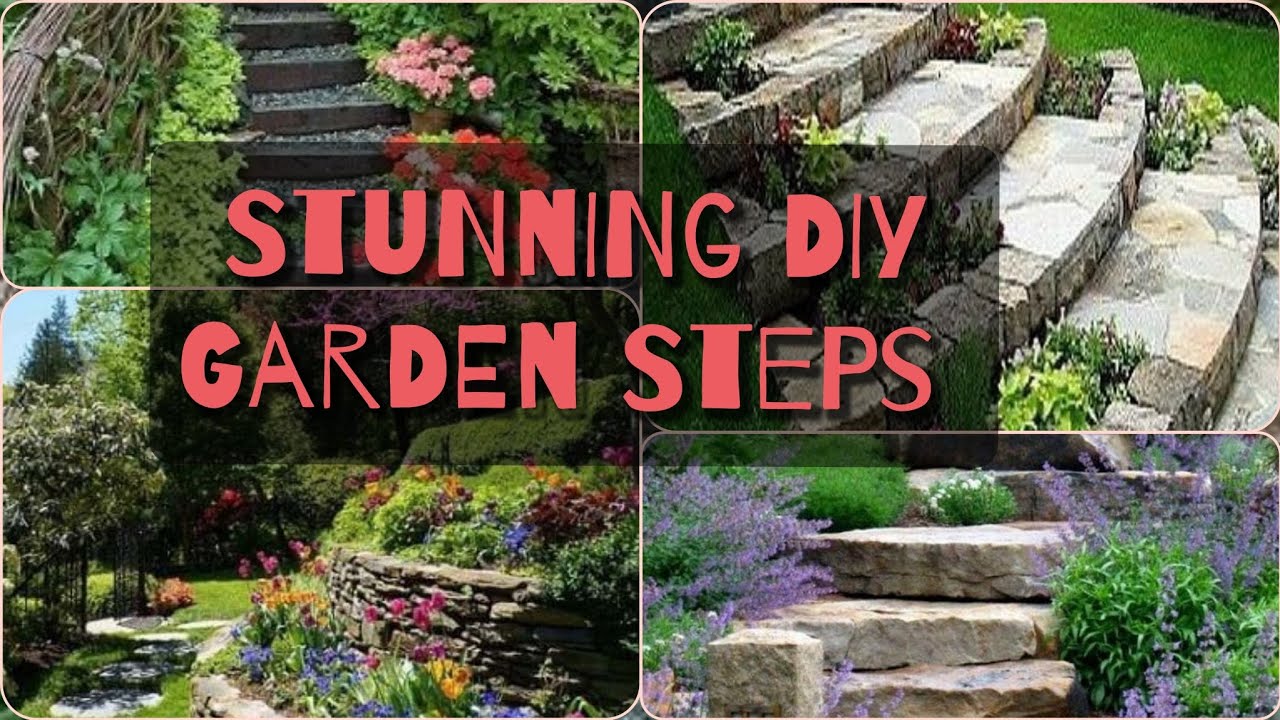 Garden Steps Ideas | Beautiful, DIY & Natural Landscaping Stair Designs