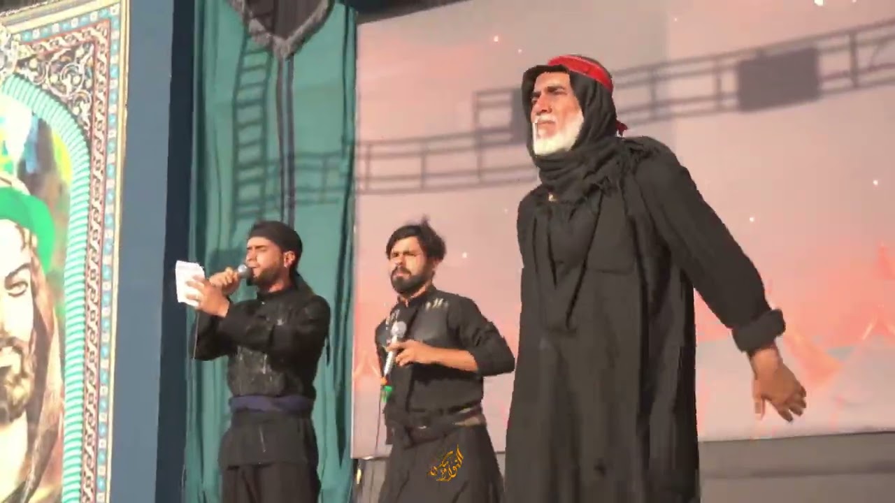 الحكنا ياعباس ياوالينا استعراض يوم السابع يوم العباس ع موكب شهيد الجمعة الحسيني الرادود مرتضى الغزي