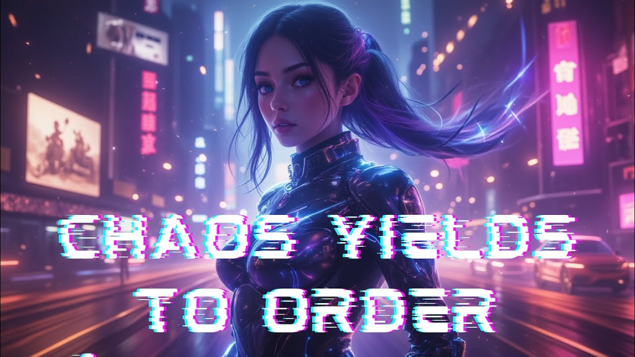 Chaos yields to order (plasma mix)