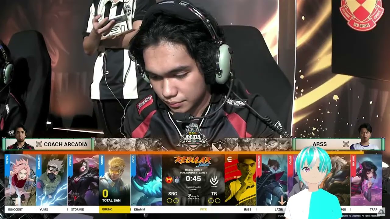 Reaction MPL MY SRG VS TEAM REY GAME 1