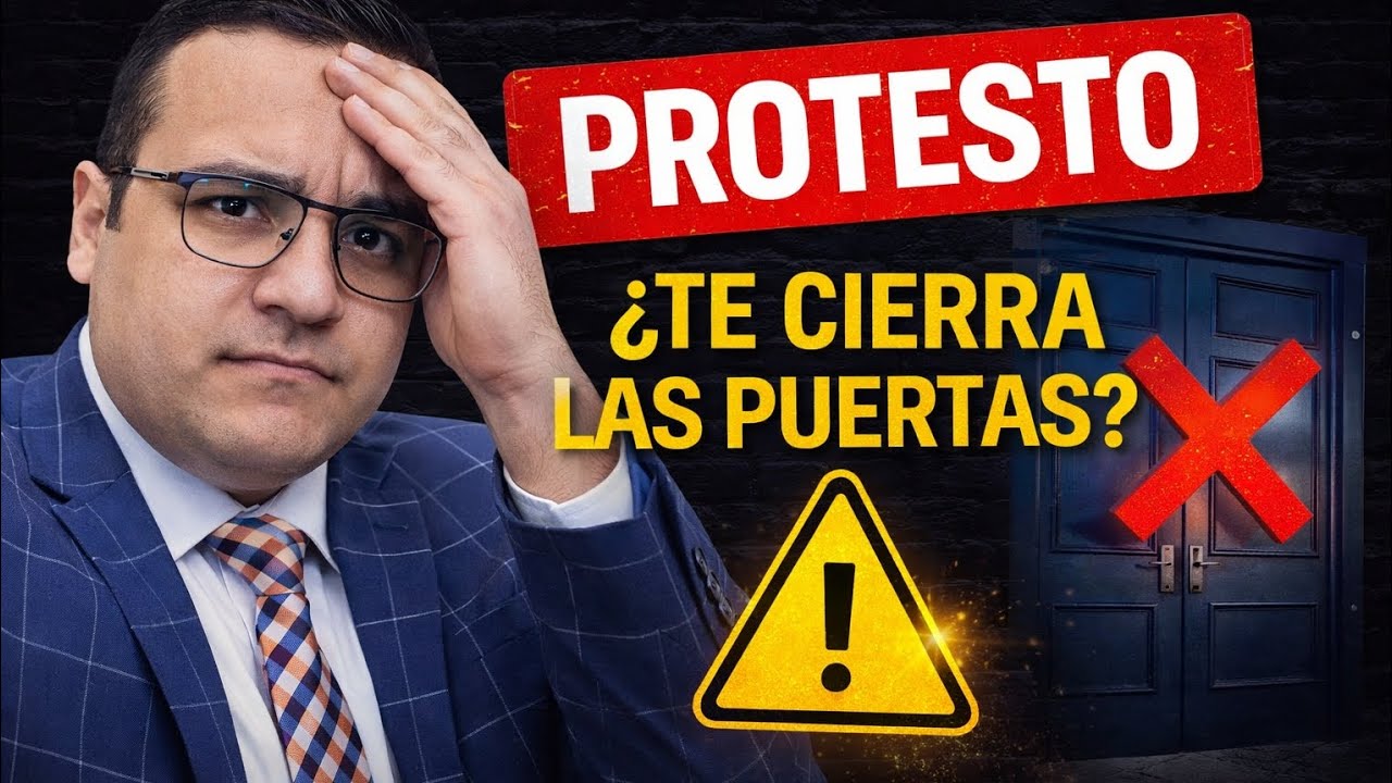 ¿Qué es un PROTESTO y cómo puede ARRUINAR tu crédito? (Explicado fácil)