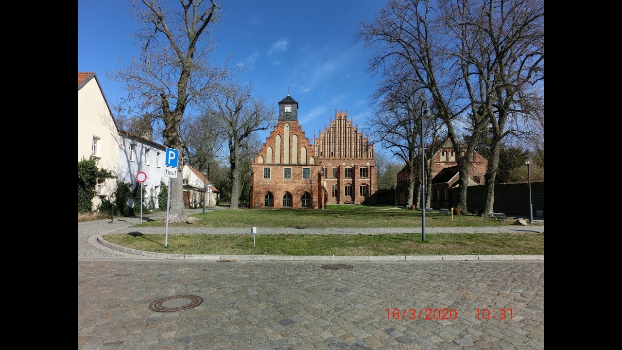 ГСВГ.Kloster Zinna,монастырский комплекс,кирха 16.03.2020