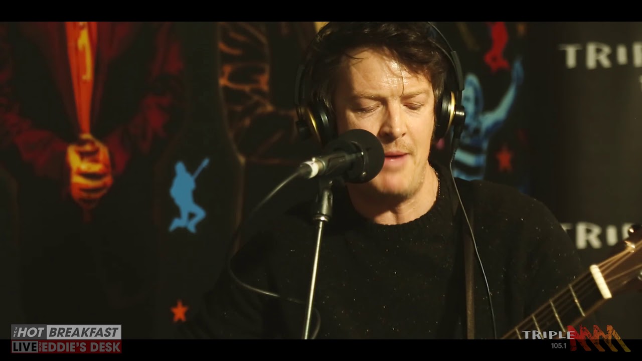 Chris Cheney - Back In The U.S.S.R (Beatles Cover) | Live From Eddie's Desk! | The Hot Breakfast