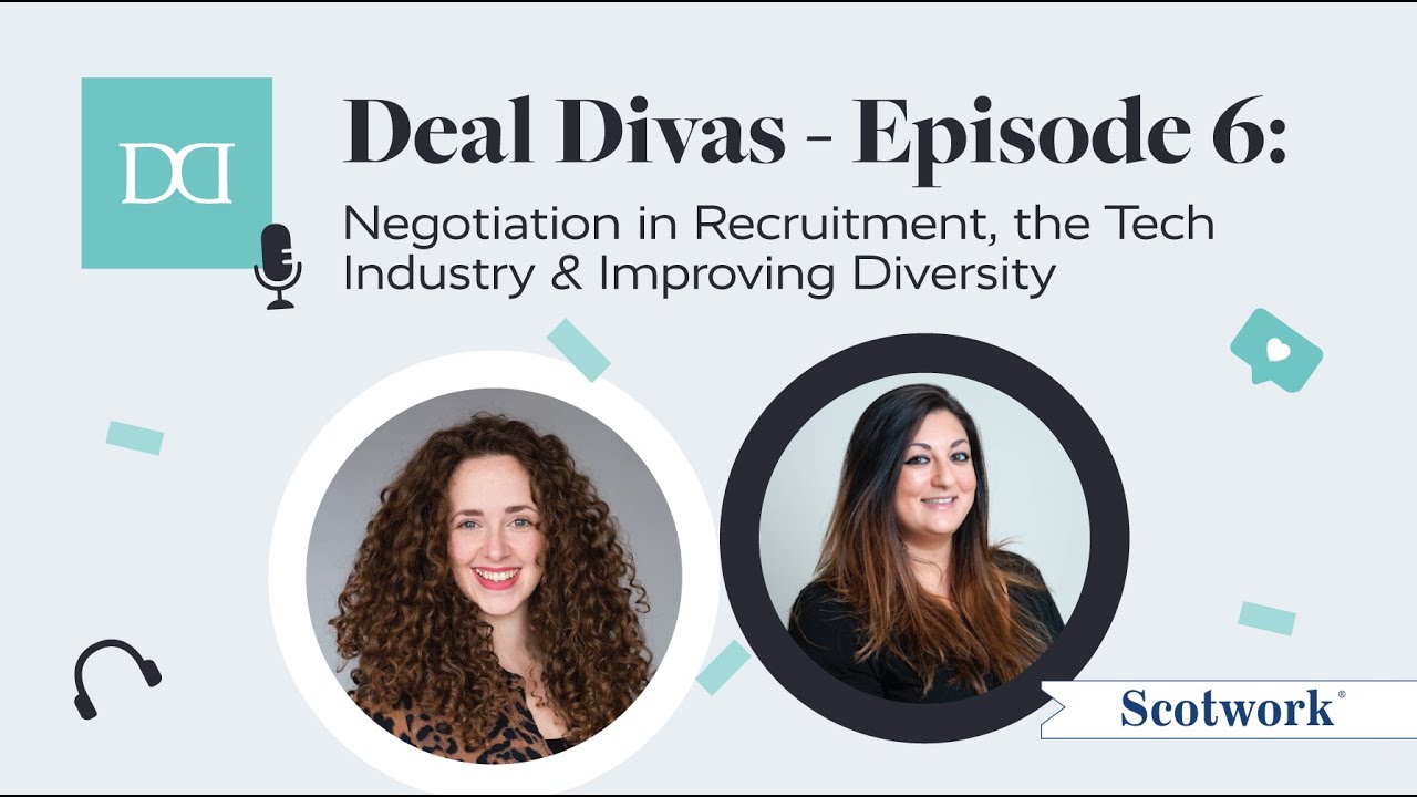 Deal Divas Negotiation Podcast - Negotiation in Recruitment, the Tech Industry & Improving Diversity