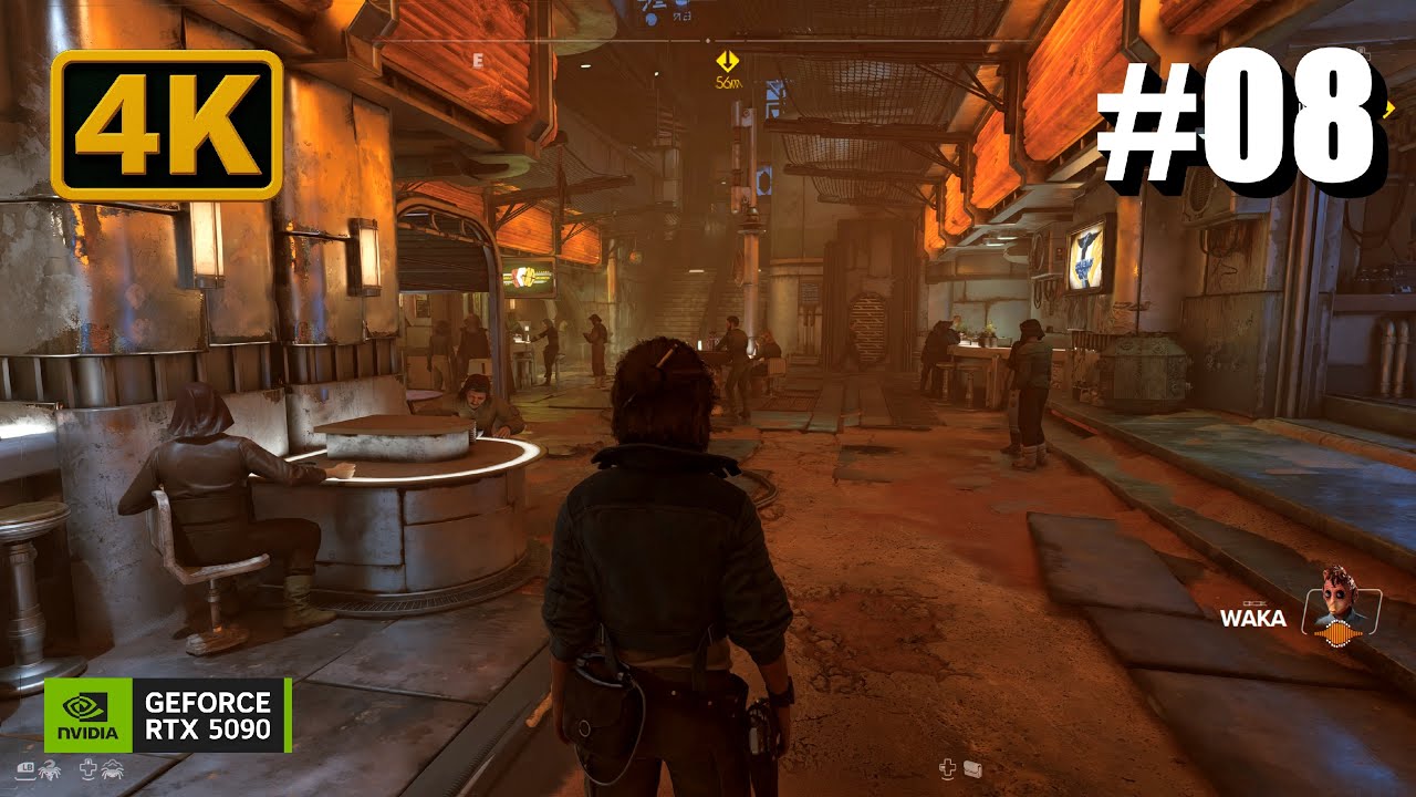 Star Wars Outlaws 4K Gameplay (No Commentary) [#08]