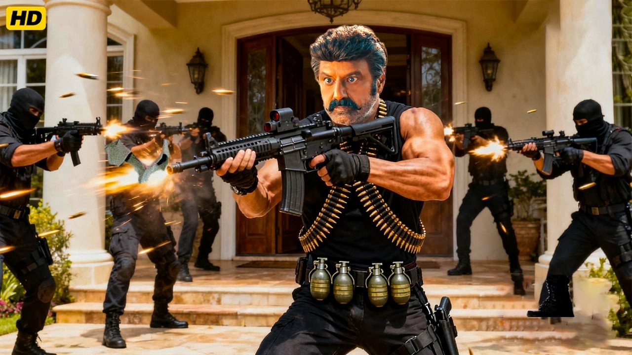 नंदमुरी बालकृष्ण साउथ का आज तक का सबसे जबरदस्त एक्शन हिंदी मूवी। Action Thriller Full Hindi HD Movie