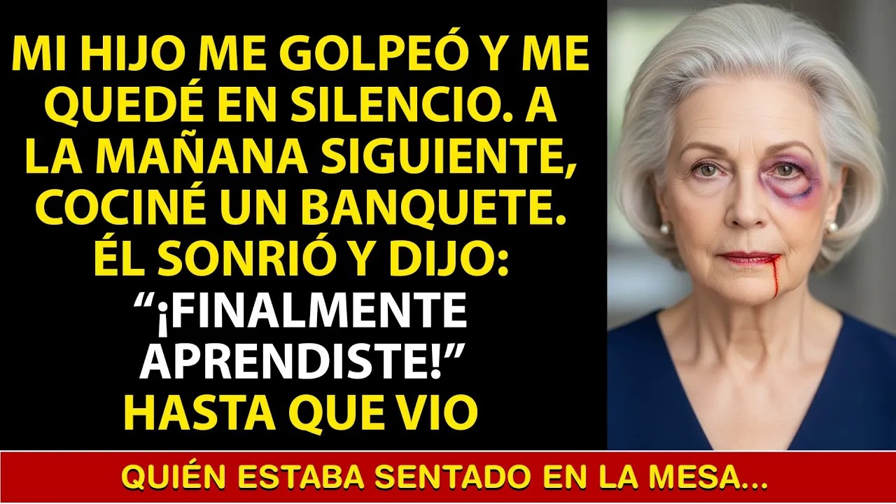 “Mi Hijo Me Puso Una Mano Encima  A La Mañana Siguiente Le Serví El Desayuno… Y La Justicia ”