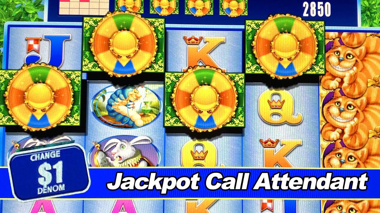 MASSIVE BETS! ★ HIGH LIMIT CHESHIRE CAT ➜ SLOT MACHINE BONUS JACKPOT HANDPAY!