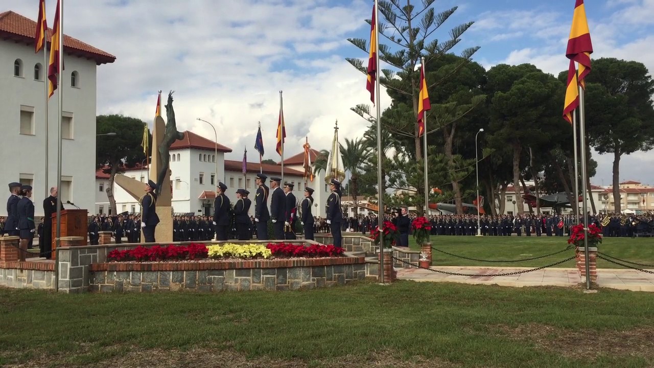 Homenaje a los caídos en la Academia General del Aire de San Javier