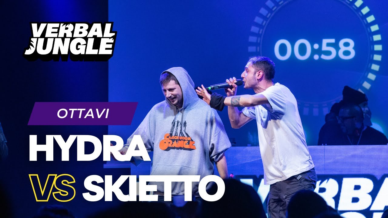 HYDRA vs SKIETTO || Verbal Jungle - Freestyle Battle || Ottavi