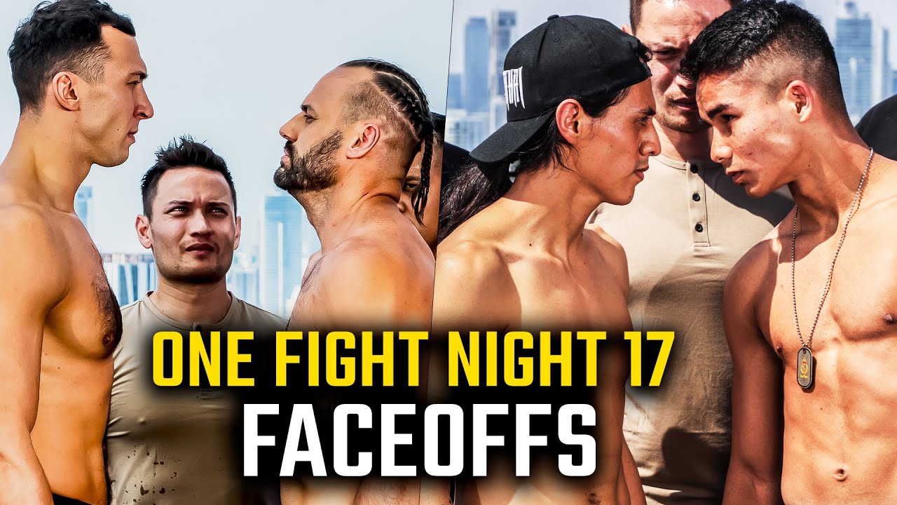 ONE Fight Night 17: Kryklia vs. Roberts | Ceremonial Weigh-Ins & Faceoffs