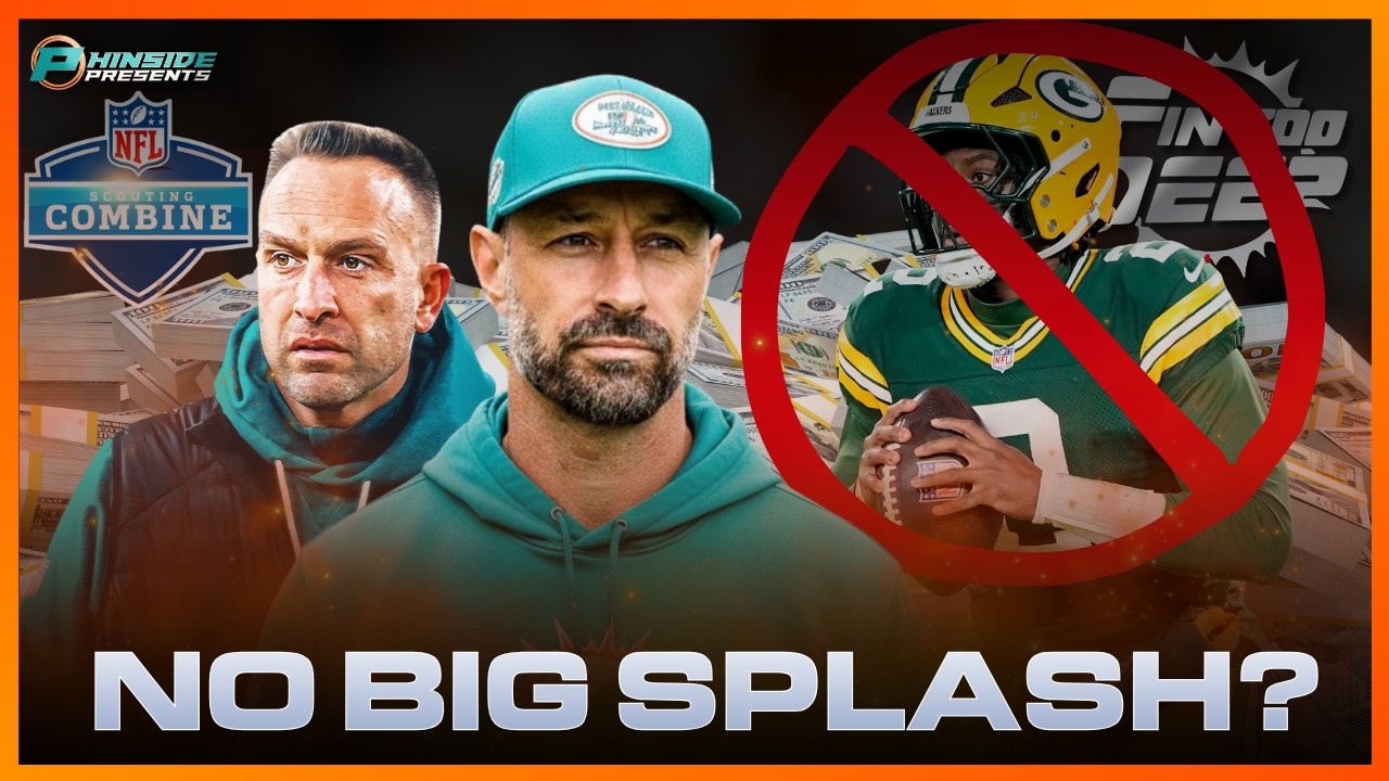 Miami Dolphins Reveal Free Agency Plan & Pass Rush Need At NFL Combine