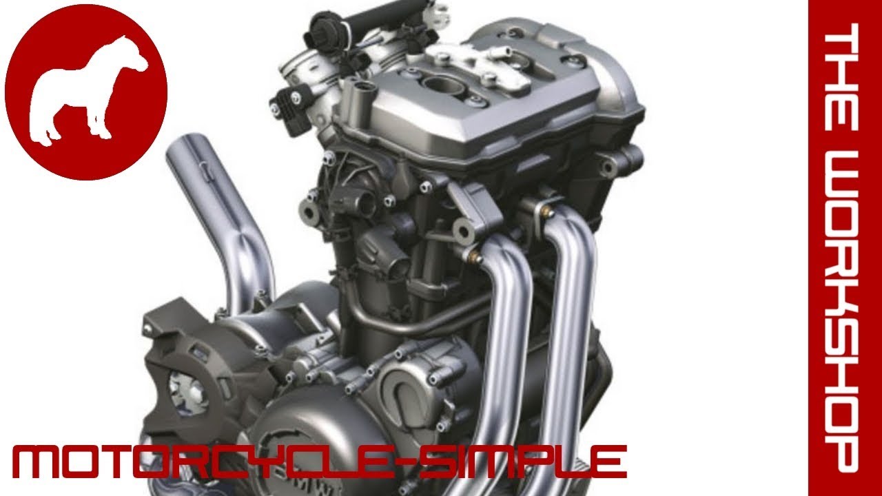 Motorcycle-simple - Parallel Cylinder Engines