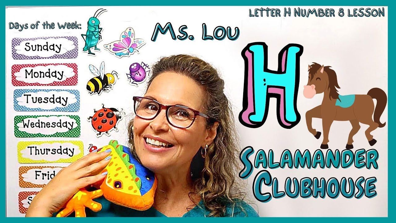 CIRCLE TIME - Preschool and Kindergarten LEARNING AT HOME - Ms. Lou Letter Hh Lesson